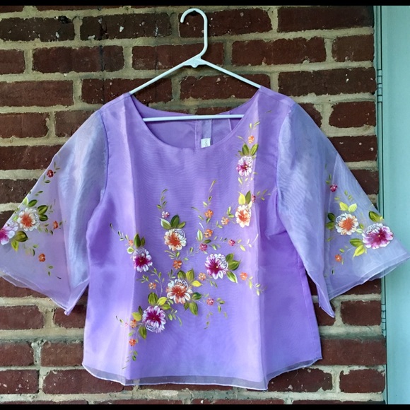 Filipiniana Kimona (traditional formal wear) - Picture 1 of 3